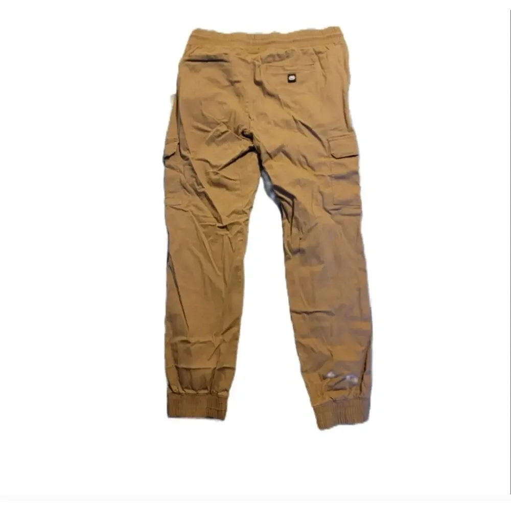 Ecko Unltd Vintage Stacked Up Cargo Jogger in Tan Drawstring Size 3XL Streetwear
